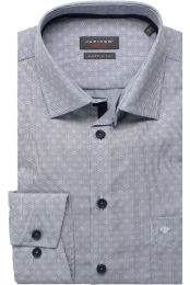 JupiterOverhemdlichtblauwGedessineerdengestreept