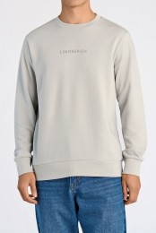 LindberghSweatshirtrondehalsgrijsBedrukt