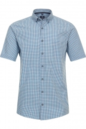 RedmondCasualOverhemdKortemouwblauw