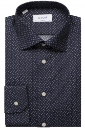 ETONOverhemdMarineMotief