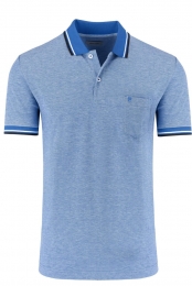 PierreCardinPoloshirtKortemouwlichtblauw