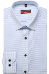 MarvelisOverhemdblauwGestreept