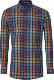 RedmondCasualOverhemdblauwRuit