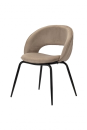 EetkamerstoelRainbowvelvetPoletoPole