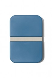HEMAPlatteLunchboxXLMetElastiekBlauw
