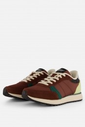 WodenRonjaReflectiveSneakersbruinLeer