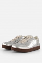 WodenBjorkSneakerszilverLeer