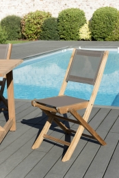 Setvan2taupetextileenklapstoelenMacabane