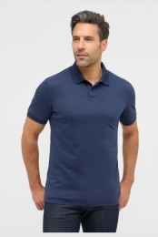 ETERNAPoloshirtKortemouwmarine