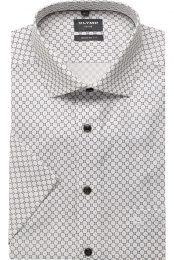 OLYMPLuxorOverhemdKortemouwwit