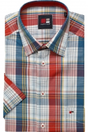 JupiterOverhemdKortemouwrood