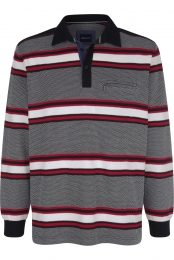 BABISTASweatshirtblauwroodGestreept