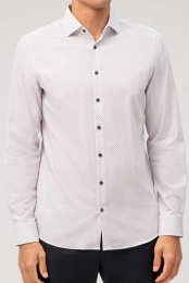 OLYMPLevelFive24SevenOverhemdrozenhoutBedrukt