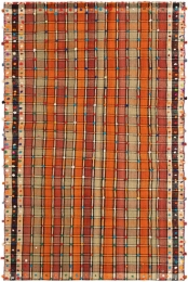 VloerkleedAllyshahandgemaaktwolHadorn