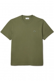 LacosteT-ShirtrondehalskakiEffen