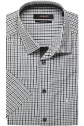 LeonardobyJupiterOverhemdKortemouwgroen