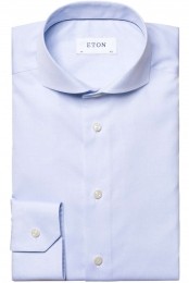 ETONOverhemdlichtblauwEffen