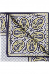 OLYMPSIGNATUREPochetblauwgeelMotief