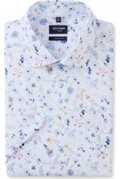 OLYMPLuxorOverhemdKortemouwwit