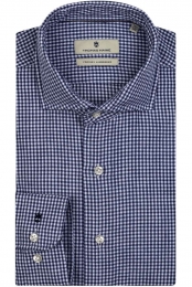 ThomasMaineFlanellenOverhemdMarineRuit