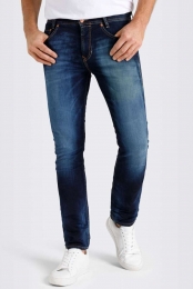 MACJognJeansJeansdonkerblauwEffen