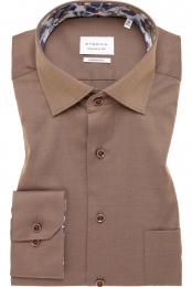 ETERNACoverShirtOverhemdbruinEffen