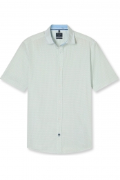 OLYMPCasualOverhemdKortemouwgroen