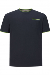 CharlesColbyT-ShirtrondehalsdonkerblauwEffen