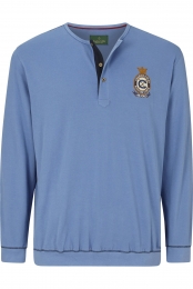 CharlesColbySweatshirtrondehalsblauwEffen