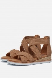 SkechersBobsDesertKissStretchSandalentaupe