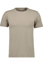 RAGMANT-ShirtrondehalswalnootGestreept