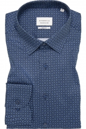 ETERNAOverhemdmarineBedrukt