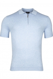 BaileysPoloshirtKortemouwblauw