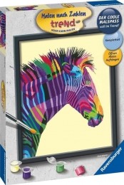 SchilderenopNummer-BonteZebra
