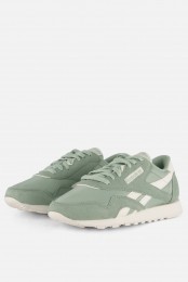 ReebokClassicSneakersgroenTextiel