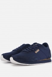 WodenSigneSneakersblauwSuede