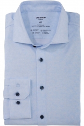 OLYMPNoSix24SevenJerseyshirtblauwBedrukt