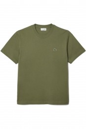 LacosteT-ShirtrondehalskakiEffen