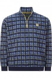 CharlesColbyHalf-ZipSweaterblauwRuit