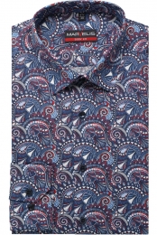 MarvelisOverhemdblauwroodMotief