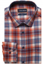 LeonardobyJupiterCasualOverhemdroodRuit