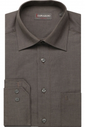 LeonardobyJupiterOverhemdbruinEffen