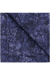 OLYMPSIGNATUREPochetdonkerblauwblauwBloemen