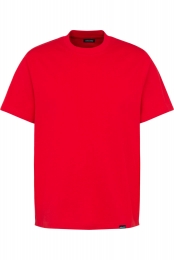 SeidenstickerT-ShirtrondehalsroodEffen