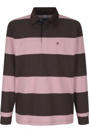 BABISTASweatshirtdonkerbruinGestreept