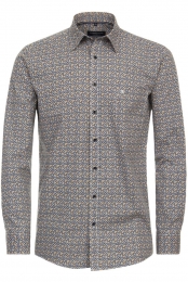 CasaModaCasualOverhemdgeelBedrukt