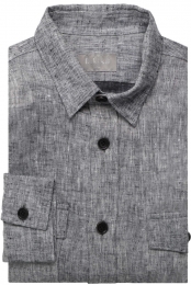 faktsLeisureOverhemdgrijsMelange