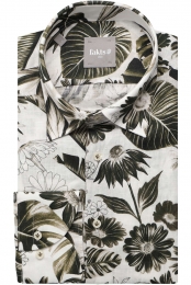 faktsLeisureLinnenOverhemdolijfwitBloemen