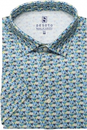 DesotoJerseyshirtblauwMotief