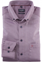 OLYMPLuxorOverhemdML6vanaf68CMdonkerrood